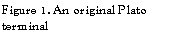 Text Box: Figure 2. An original Plato terminal